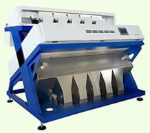 CCD rice coffee bean grain color sorter separator machine
